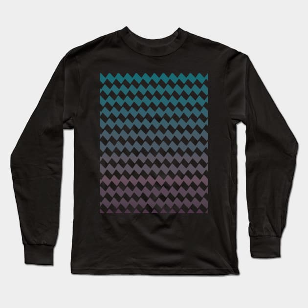 Colorful electric wave Long Sleeve T-Shirt by golden